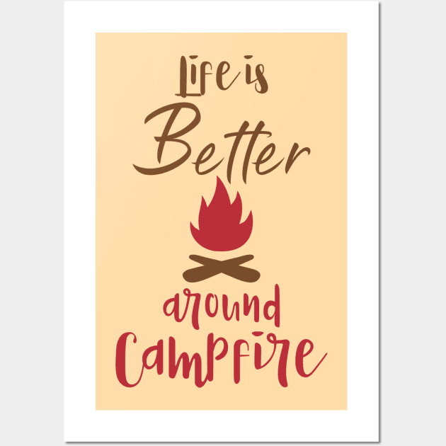 Camper Life Is Better Wall Art by Usea Studio